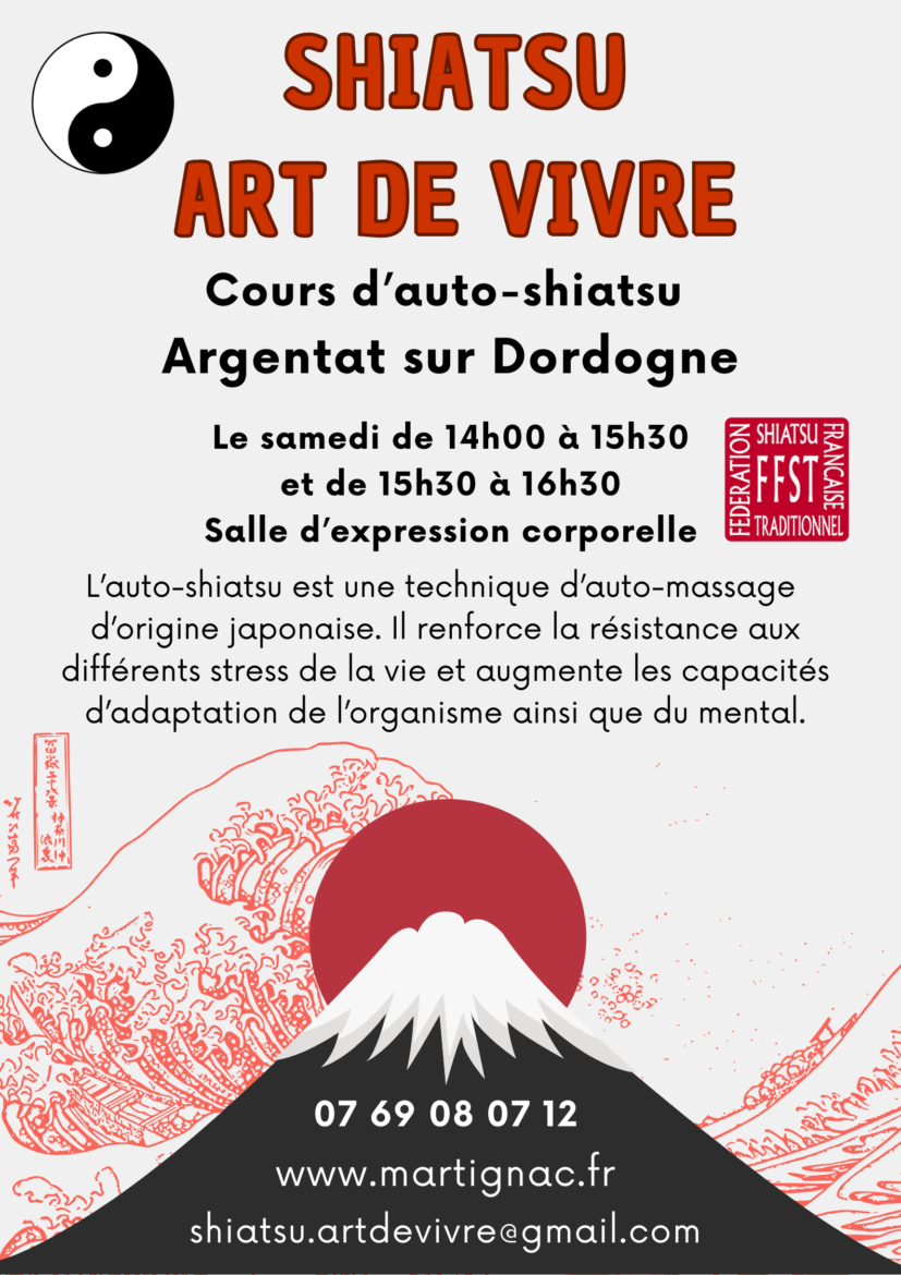 Association Shiatsu-Art de vivre à Argentat