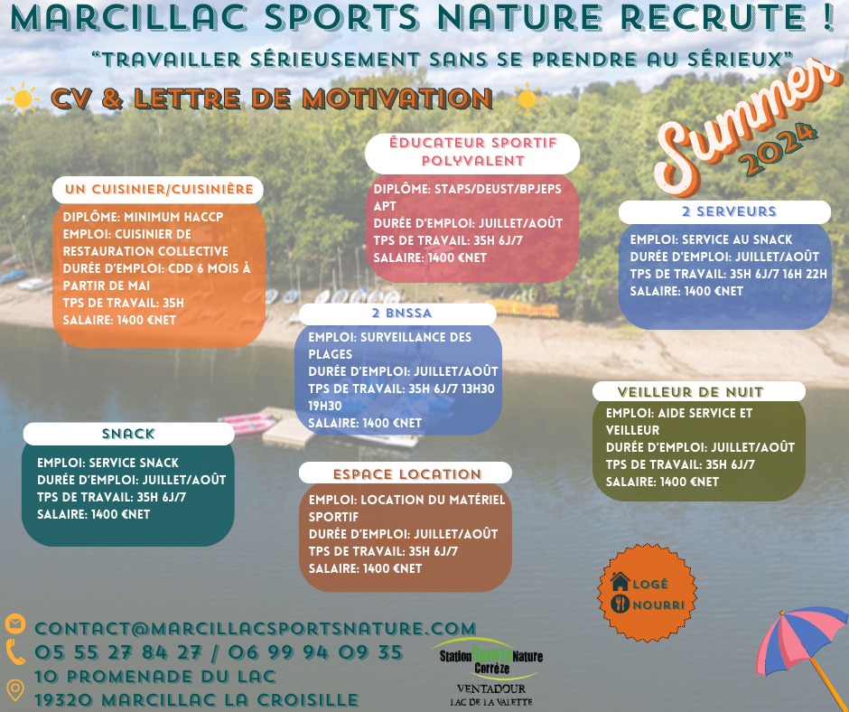 Marcillac Sport recrute