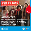 Argentat sur Dordogne – Don du sang – 17/04/24