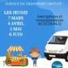 La navette de la foire – Service gratuit de transport à Argentat sur Dordogne – 02/05/24