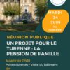 24/06/25 – Réunion Publique Le Turenne – ARGENTAT SUR DORDOGNE