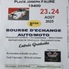 23 et 24/08/25 – Bourse d’échange Auto Moto – ARGENTAT SUR DORDOGNE