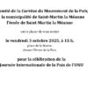 03/10/25 – Journée de la paix – SAINT MARTIN LA MEANNE