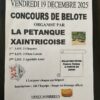 19/12/25 – Concours de Belote – SAINT PRIVAT