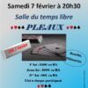 07/02/26 – CONCOURS DE BELOTE – PLEAUX