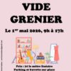 01/05/2026 – VIDE GRENIER – SERVIERES