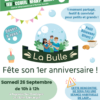 26/09/2026 – ANNIVERSAIRE LA BULLE – ARGENTAT