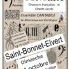 11/10/2026 – CONCERT – SAINT BONNET ELVERT